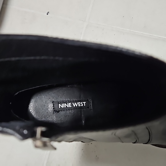 NWOT NINE WEST Women's Donad Mid Calf Boot black 8.5 - Picture 3 of 4